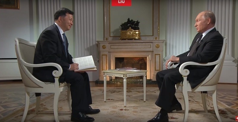 Интервью Путина китайскому журналисту. Смотрите о чём беседовали