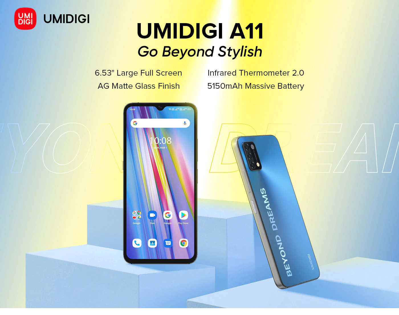 Смартфон UMIDIGI A11 на Android 11 где купить с доставкой