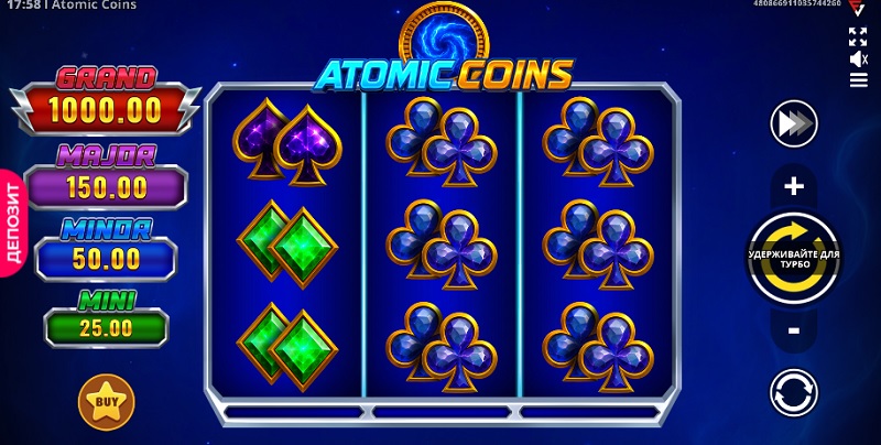 Чем интересен слот Atomic Coins и ключевые особенности аппарата