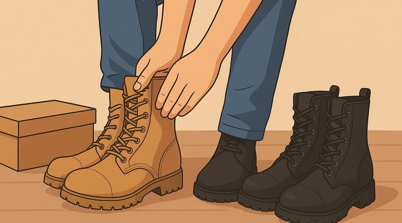 Як підібрати чоловіче взуття берці?